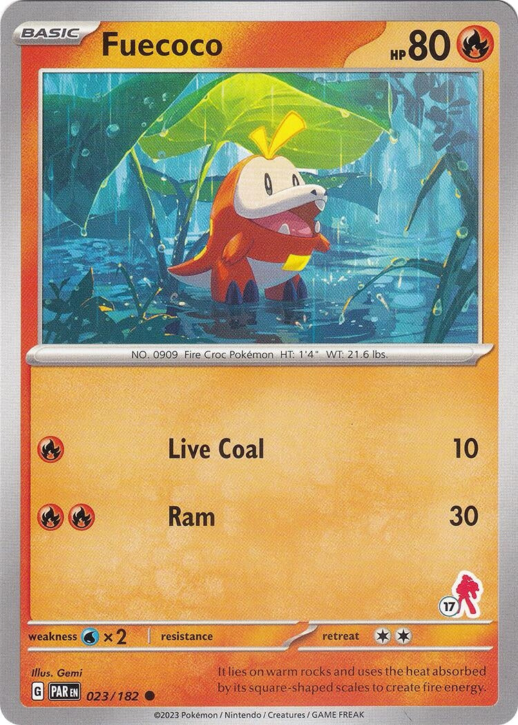 Image for Fuecoco - Armarouge 17 (Battle Academy 2024) (023/182) - Pokemon