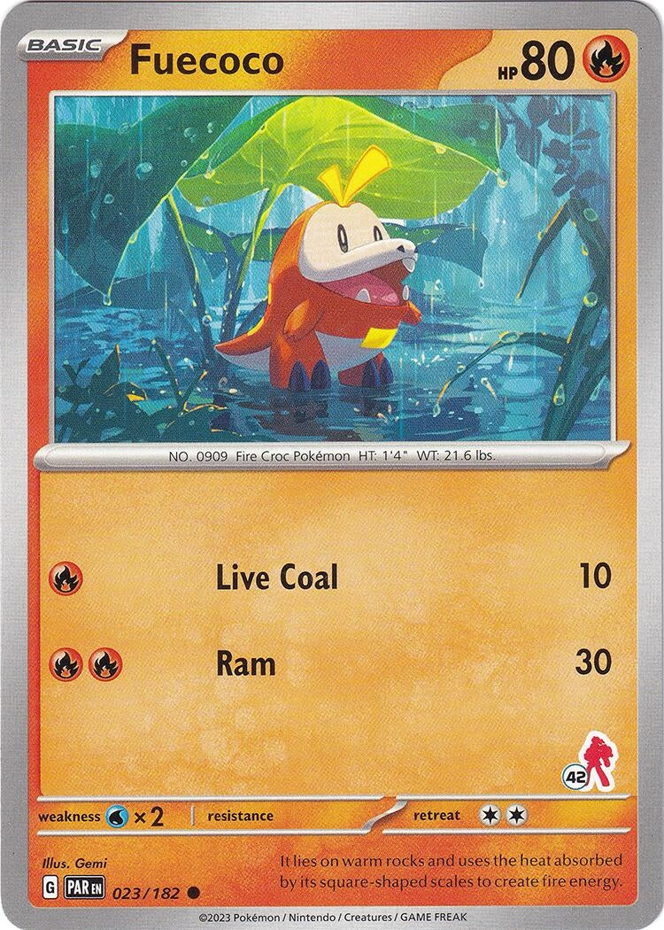 Image for Fuecoco - Armarouge 42 (Battle Academy 2024) (023/182) - Pokemon