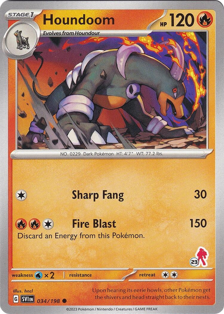 Image for Houndoom - Armarouge 23 (Battle Academy 2024) (034/198) - Pokemon