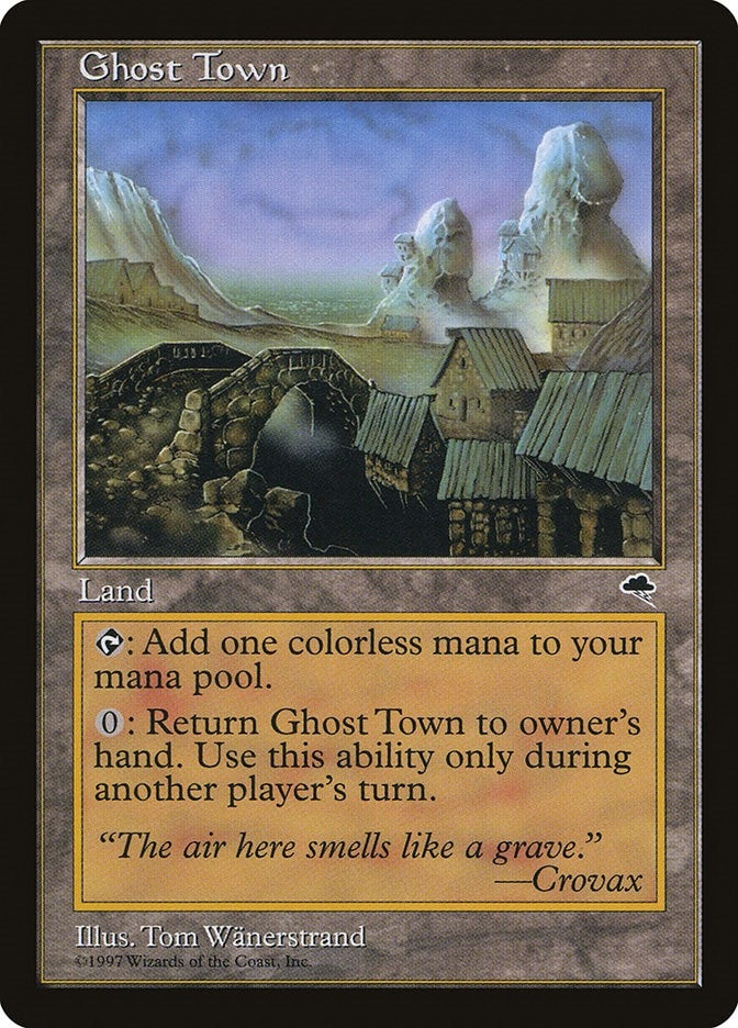 Image for Ghost Town (Tempest) (318) - Magic: The Gathering