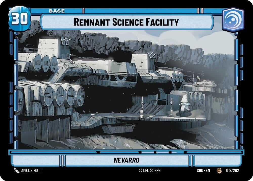 Image for Remnant Science Facility // Shield (Shadows of the Galaxy) (19 // T02) - Star Wars: Unlimited