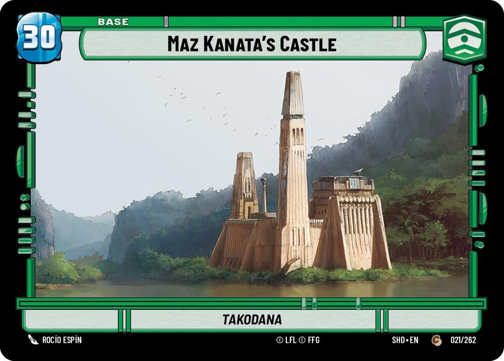 Image for Maz Kanata's Castle // Shield (Shadows of the Galaxy) (021 // T02) - Star Wars: Unlimited