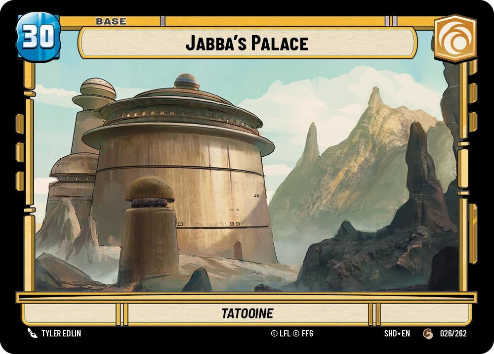 Image for Jabba's Palace // Shield (Shadows of the Galaxy) (026 // T02) - Star Wars: Unlimited