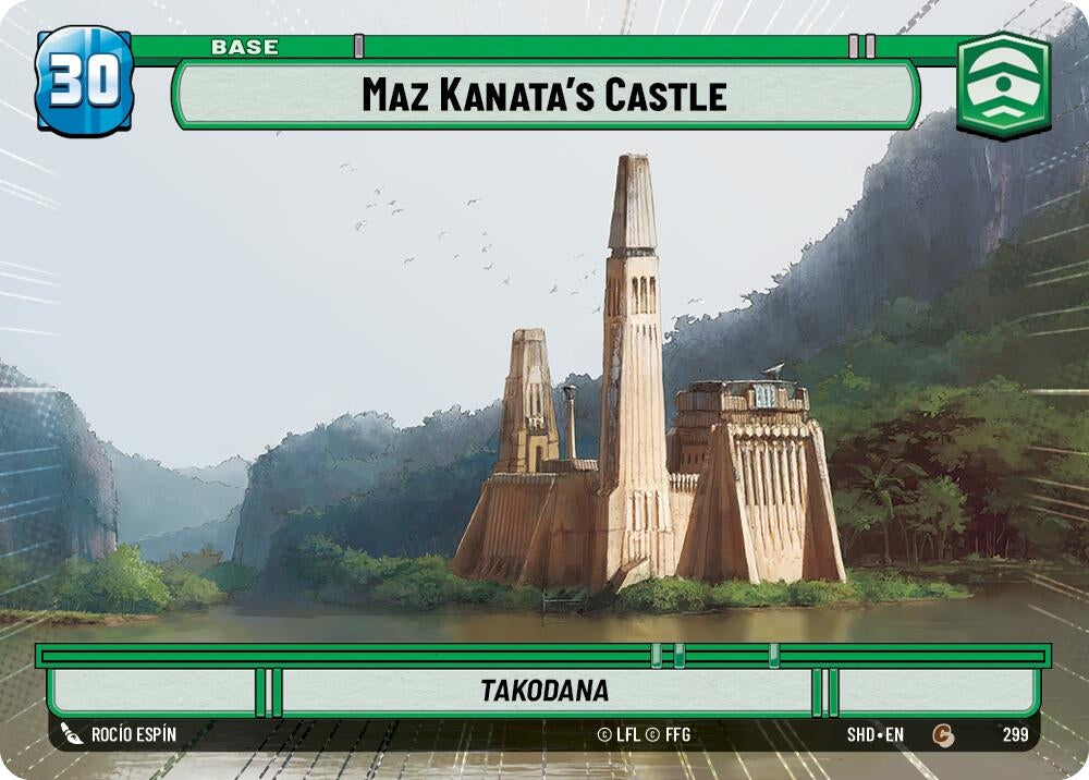 Image for Maz Kanata's Castle // Shield (Hyperspace) (Shadows of the Galaxy) (299 // T04) - Star Wars: Unlimited