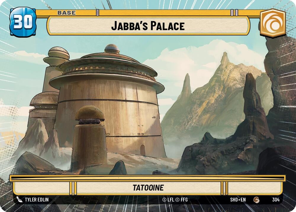 Image for Jabba's Palace // Experience (Hyperspace) (Shadows of the Galaxy) (304 // T03) - Star Wars: Unlimited