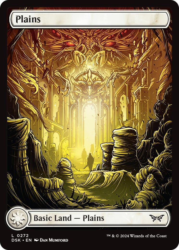 Image for Plains (0272) - Full Art (Duskmourn: House of Horror) (272) - Magic: The Gathering