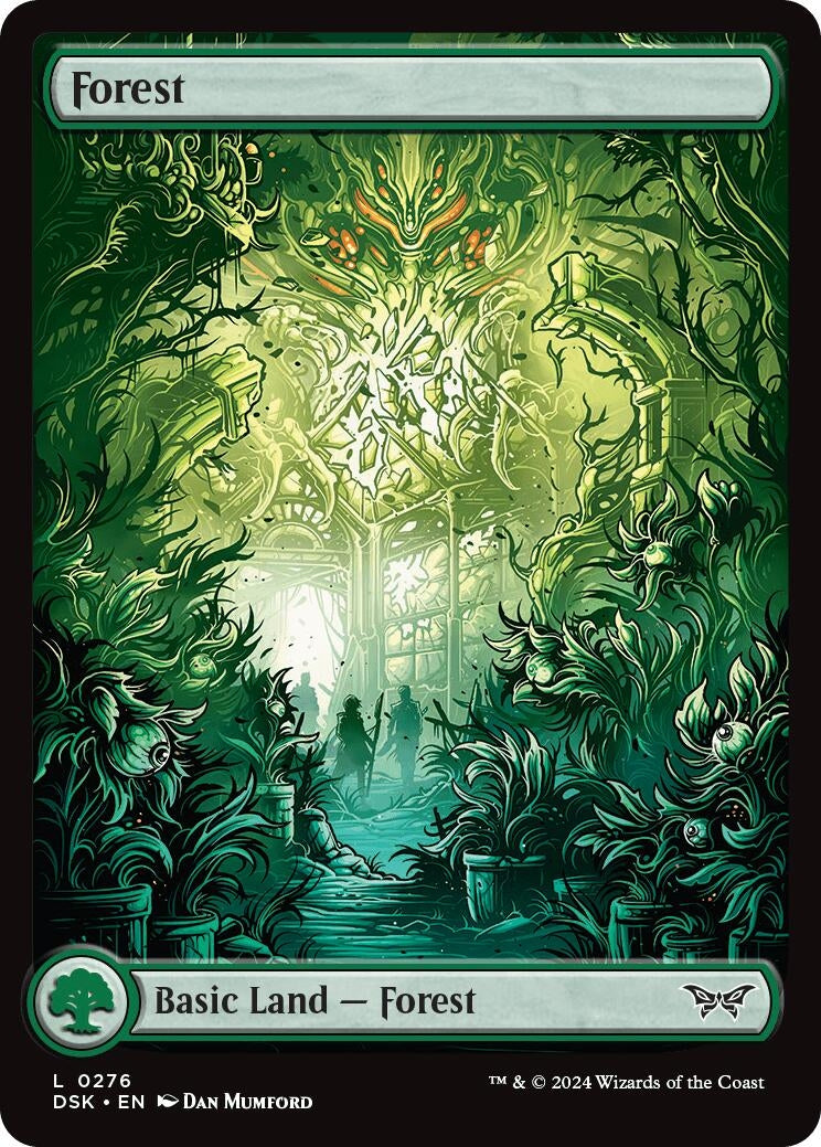 Image for Forest (0276) - Full Art (Duskmourn: House of Horror) (276) - Magic: The Gathering