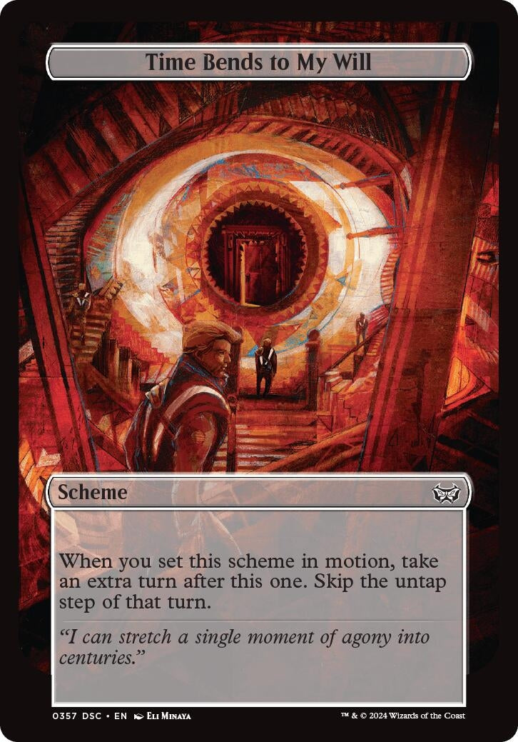 Image for Time Bends to My Will (Full Art) (Archenemy: Duskmourn) (357) - Magic: The Gathering