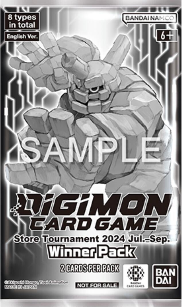 Image for Store Tournament 2024 Jul.-Sep. Winner Pack - Digimon Card Game