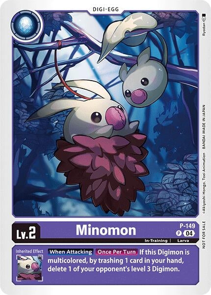 Image for Minomon - P-149 (Store Tournament 2024 Jul. - Sep. Participation Pack) - Digimon Card Game