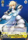 Image for King of Ideals, Saber (Fate/Zero Chronicle Set) (FZ/SC17-E002 RE) - Weiss Schwarz