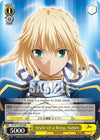 Image for Style of a King, Saber (Fate/Zero Chronicle Set) (FZ/SC17-PE10 RE) - Weiss Schwarz