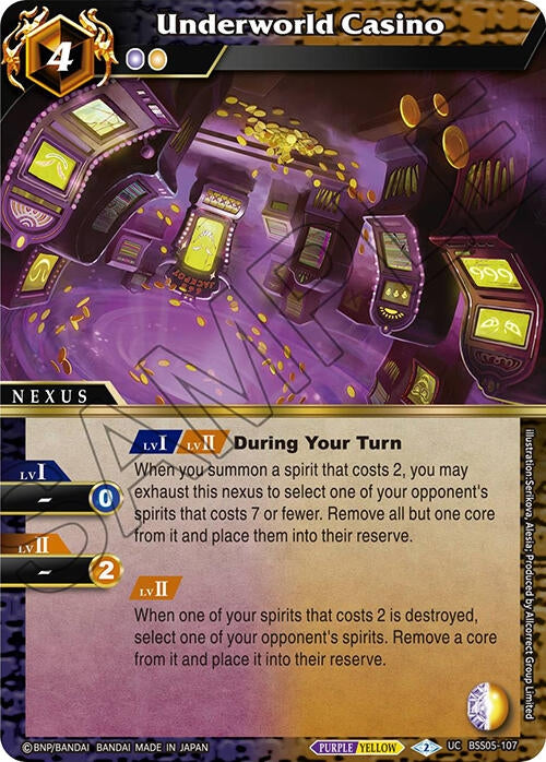 Image for Underworld Casino (Strangers in the Sky) (BSS05-107) - Battle Spirits Saga