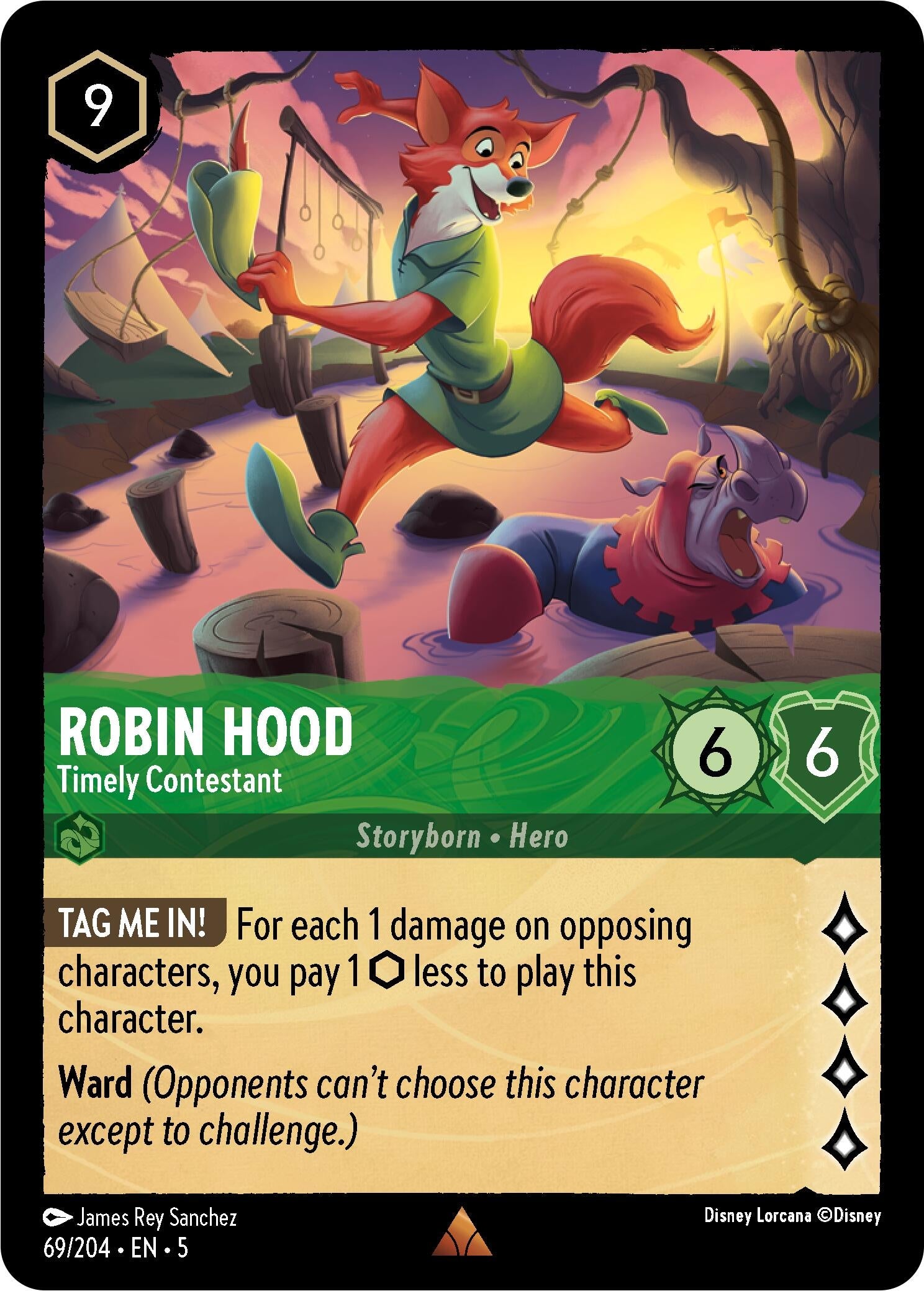 Image for Robin Hood - Timely Contestant (5) (69)