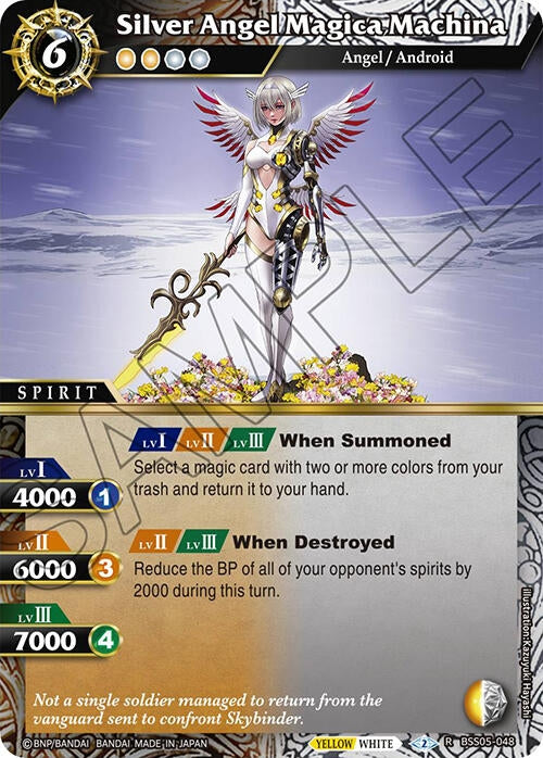 Image for Silver Angel Magica Machina (Strangers in the Sky) (BSS05-048) - Battle Spirits Saga