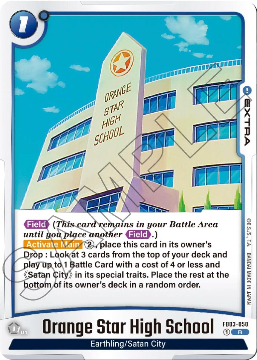 Image for Orange Star High School (Raging Roar) (FB03-050) - Dragon Ball Super: Fusion World