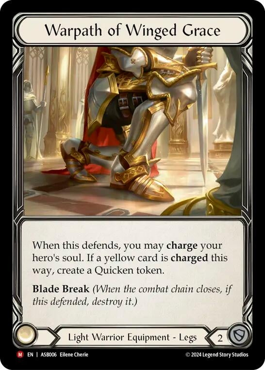Image for Warpath of Winged Grace (Armory Deck: Boltyn) (ASB006) - Flesh and Blood TCG