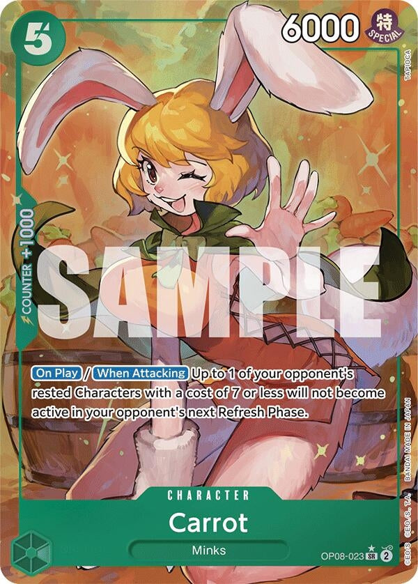 Image for Carrot (023) (Parallel) (Two Legends) (OP08-023) - One Piece Card Game