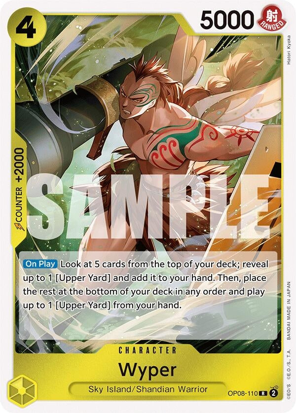 Image for Wyper (Two Legends) (OP08-110) - One Piece Card Game