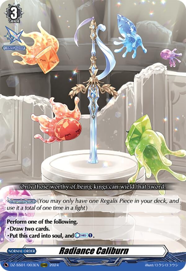 Image for Radiance Caliburn (DZ-SS01: Festival Booster 2024) (DZ-SS01/003EN) - Cardfight Vanguard