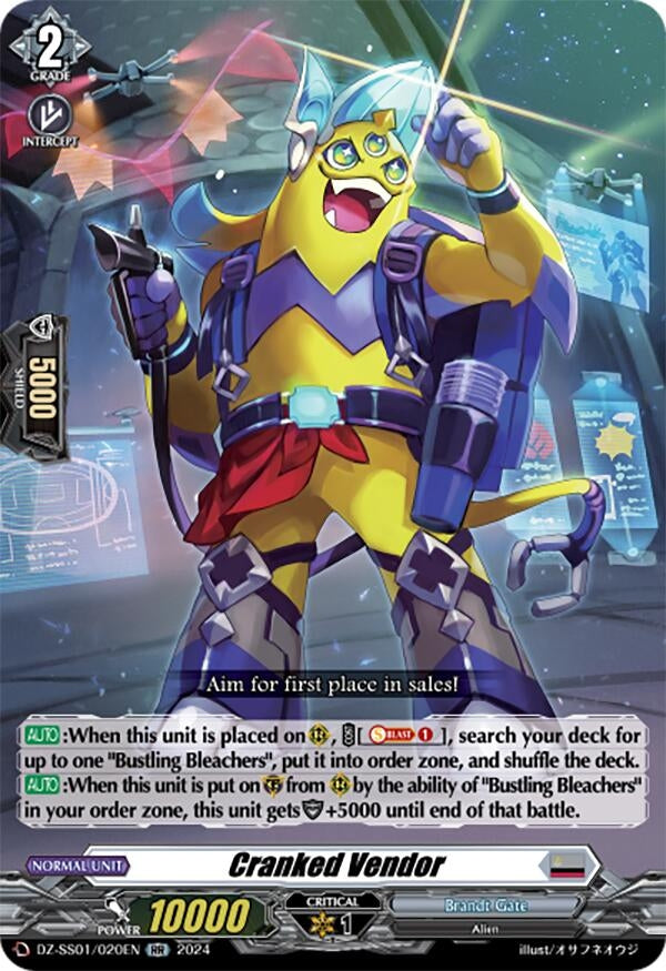 Image for Cranked Vendor (DZ-SS01: Festival Booster 2024) (DZ-SS01/020EN) - Cardfight Vanguard