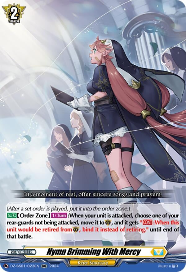 Image for Hymn Brimming With Mercy (DZ-SS01: Festival Booster 2024) (DZ-SS01/023EN) - Cardfight Vanguard
