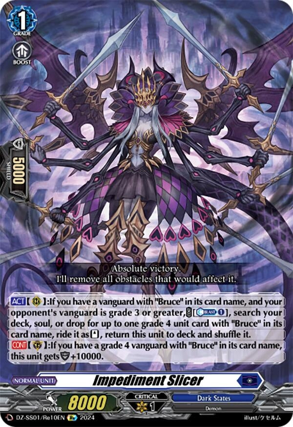 Image for Impediment Slicer (DZ-SS01: Festival Booster 2024) (DZ-SS01/Re10EN) - Cardfight Vanguard