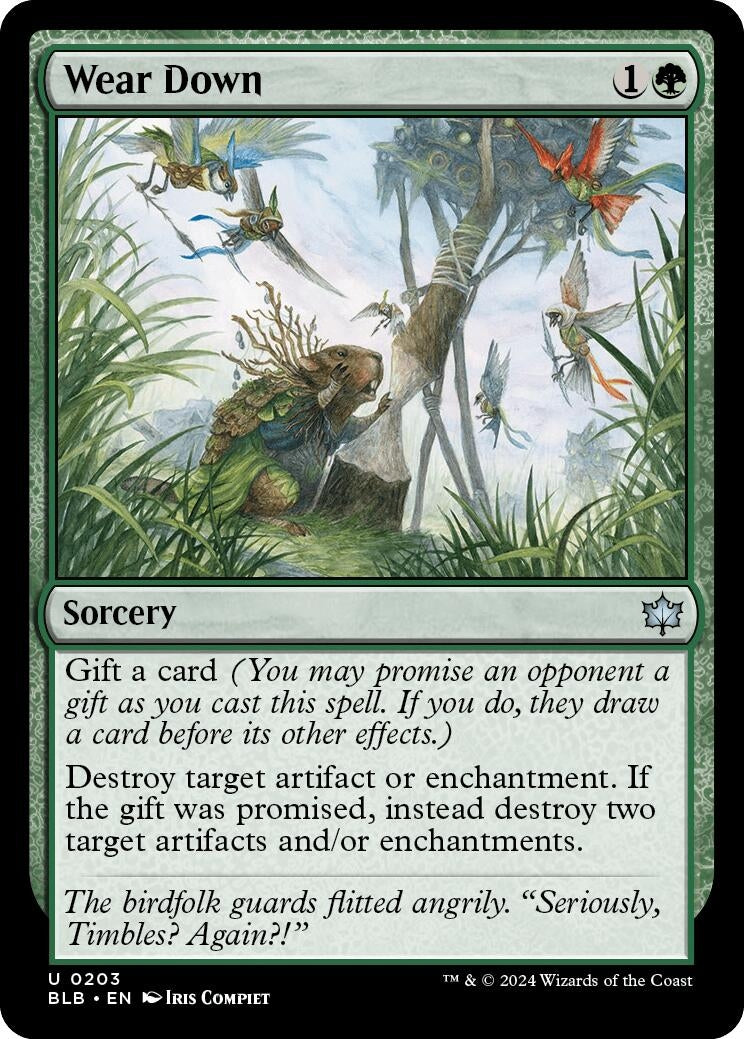 Image for Wear Down (Bloomburrow) (203) - Magic: The Gathering