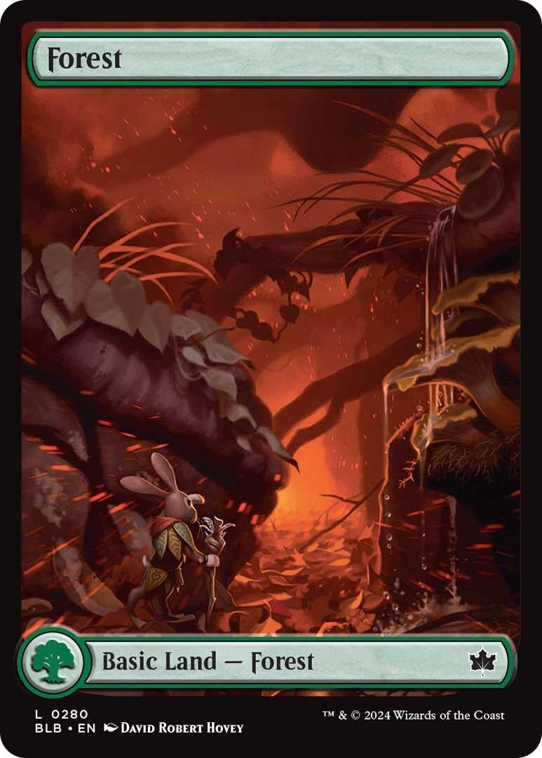 Image for Forest (0280) (Bloomburrow) (280) - Magic: The Gathering