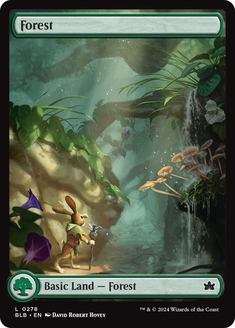 Image for Forest (0278) (Bloomburrow) (278) - Magic: The Gathering