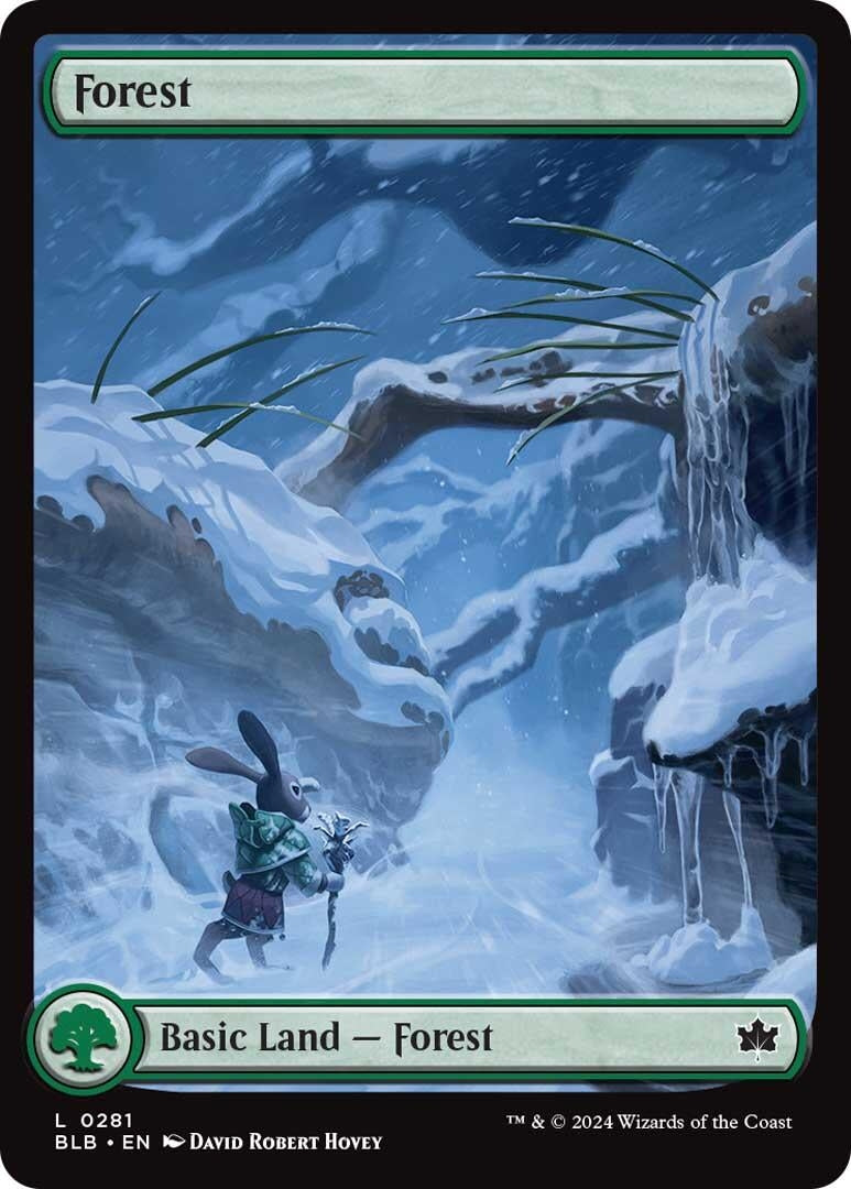 Image for Forest (0281) (Bloomburrow) (281) - Magic: The Gathering