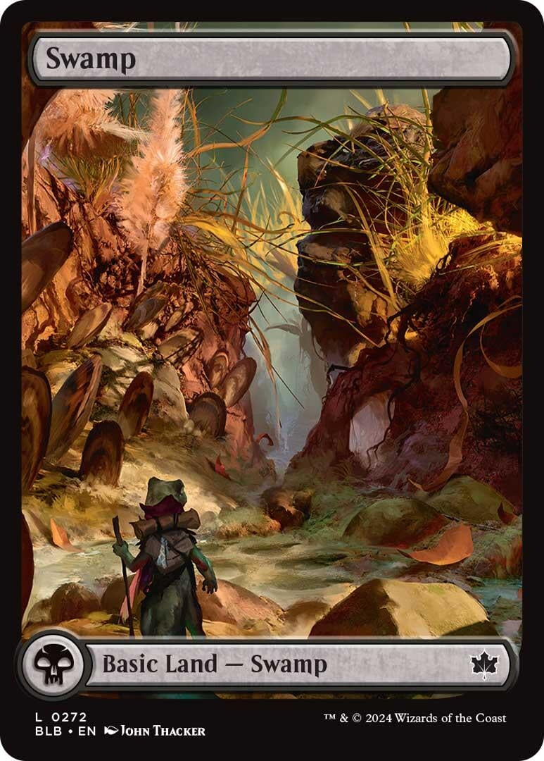 Image for Swamp (0272) (Bloomburrow) (272) - Magic: The Gathering