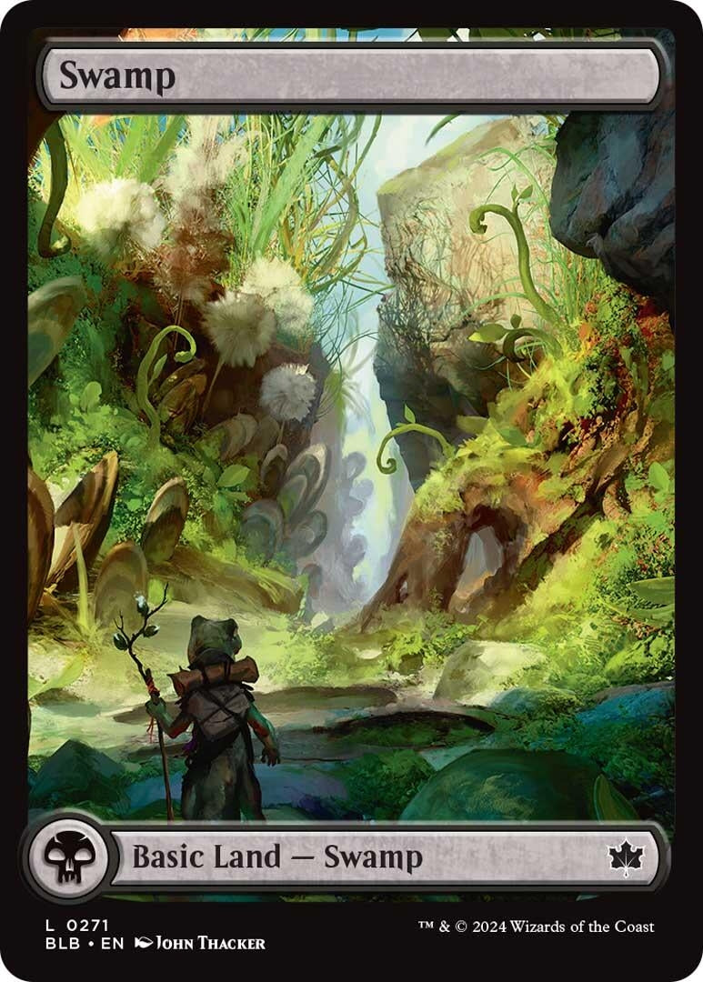 Image for Swamp (0271) (Bloomburrow) (271) - Magic: The Gathering
