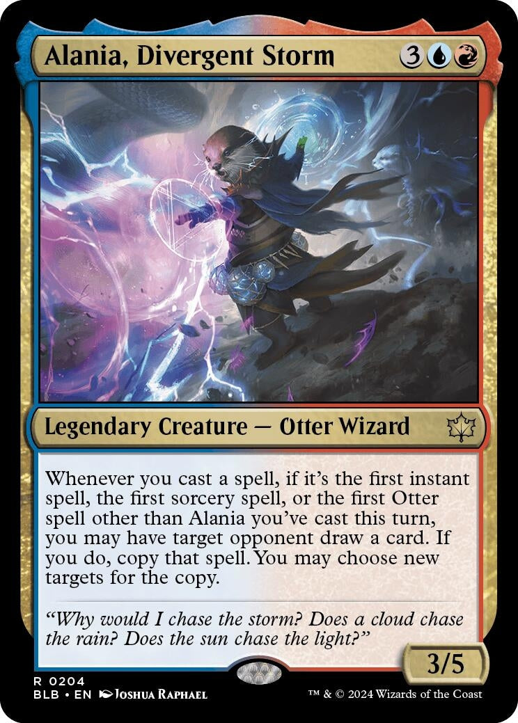Image for Alania, Divergent Storm (Bloomburrow) (204) - Magic: The Gathering