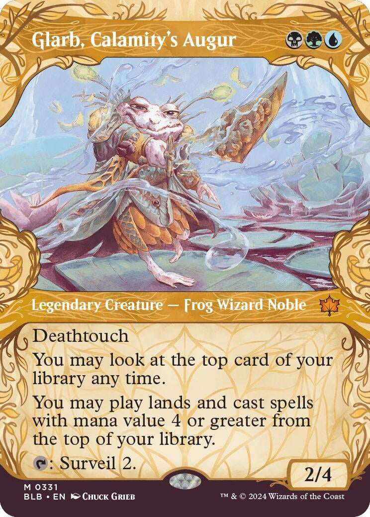 Image for Glarb, Calamity's Augur (Showcase) (Bloomburrow) (331) - Magic: The Gathering