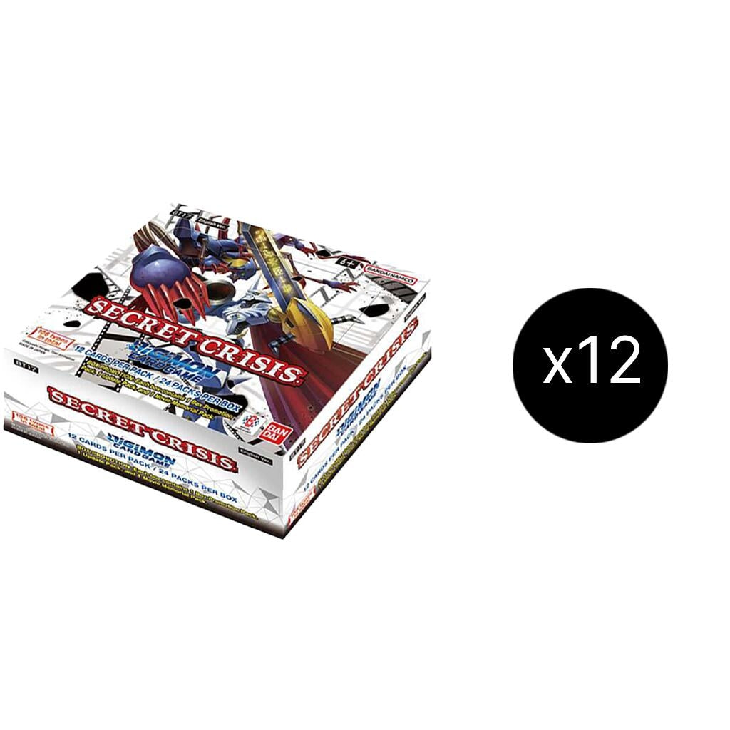 Image for Secret Crisis Booster Box Case - Digimon Card Game