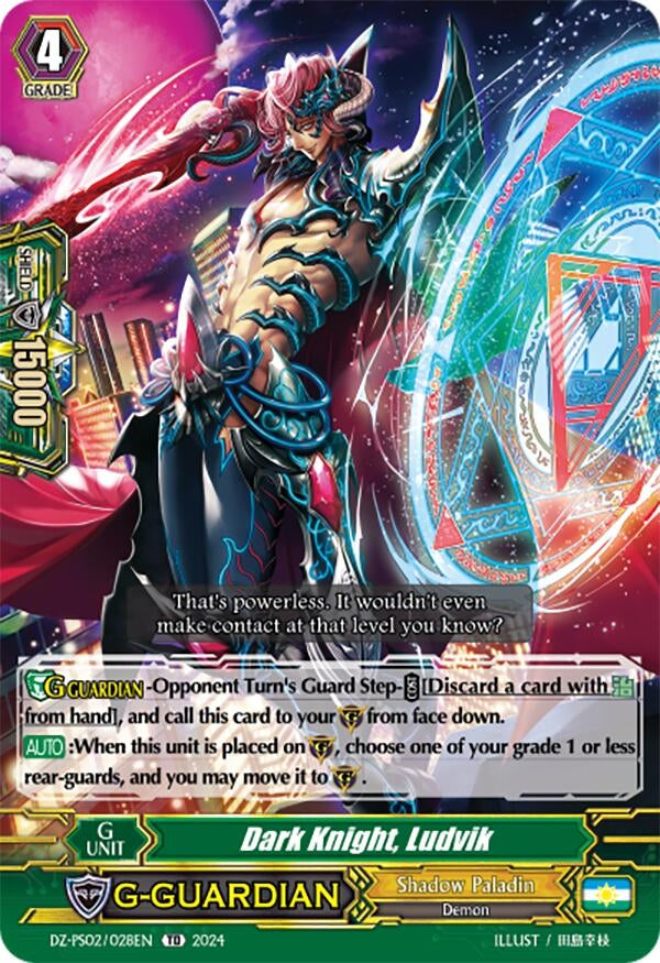 Image for Dark Knight, Ludvik (DZ-PS02: Premium Deckset “Revenger”) (DZ-PS02/028EN) - Cardfight Vanguard