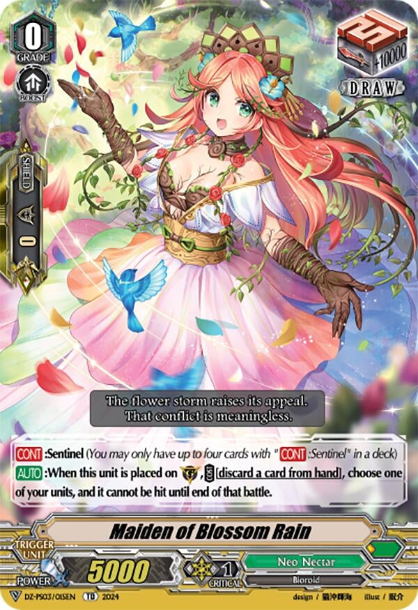 Image for Maiden of Blossom Rain (DZ-PS03: Premium Deckset “Musketeer”) (DZ-PS03/015EN) - Cardfight Vanguard