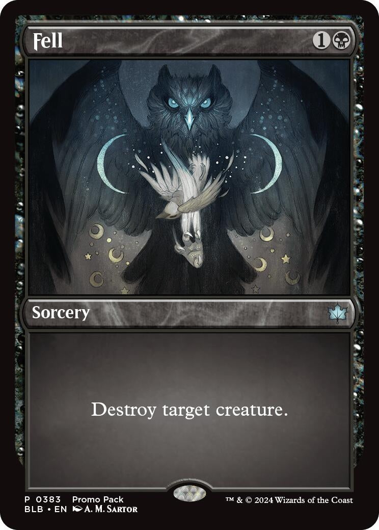 Image for Fell (Promo Pack: Bloomburrow) (383) - Magic: The Gathering