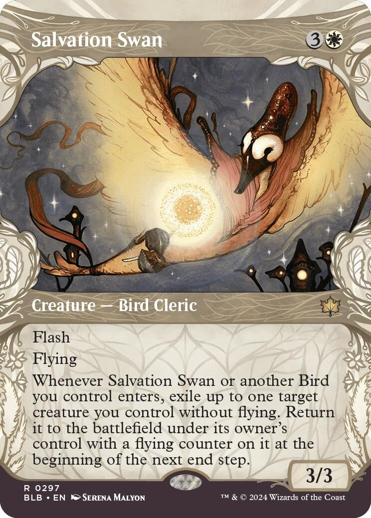Image for Salvation Swan (Showcase) (Bloomburrow) (297) - Magic: The Gathering