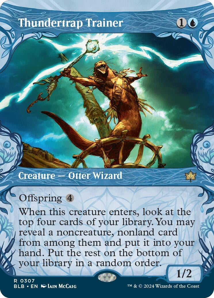 Image for Thundertrap Trainer (Showcase) (Bloomburrow) (307) - Magic: The Gathering