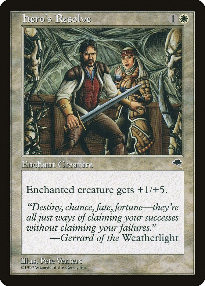 Image for Hero's Resolve (Tempest) (23) - Magic: The Gathering