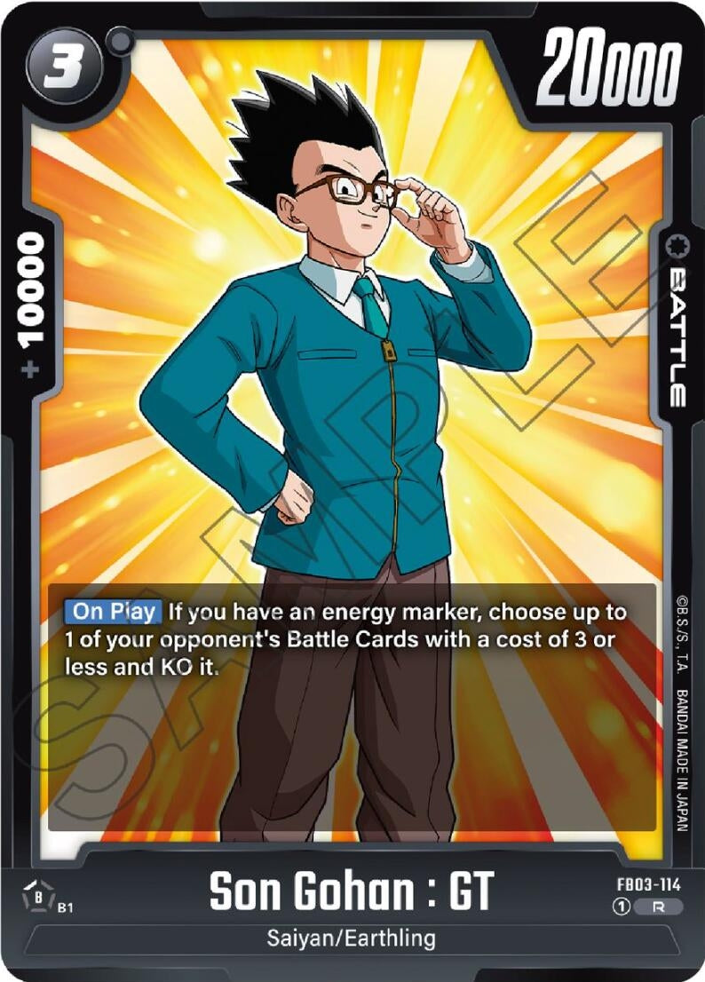 Image for Son Gohan : GT (Raging Roar) (FB03-114) - Dragon Ball Super: Fusion World