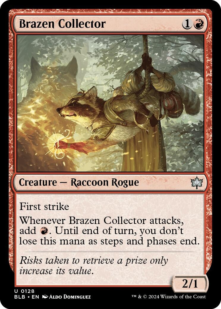Image for Brazen Collector (Bloomburrow) (128) - Magic: The Gathering