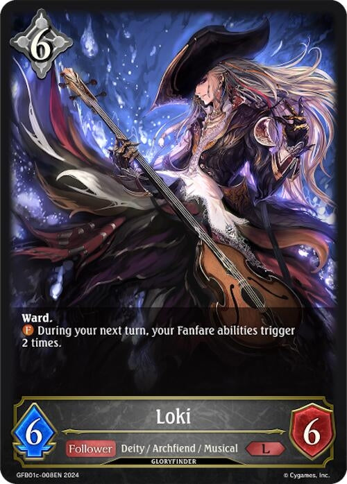 Image for Loki (GFB01c-008EN) (GFB01: Guide to Glory) (GFB01c-008EN) - Shadowverse: Evolve