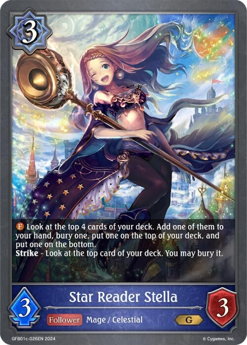 Image for Star Reader Stella (GFB01: Guide to Glory) (GFB01c-026EN) - Shadowverse: Evolve