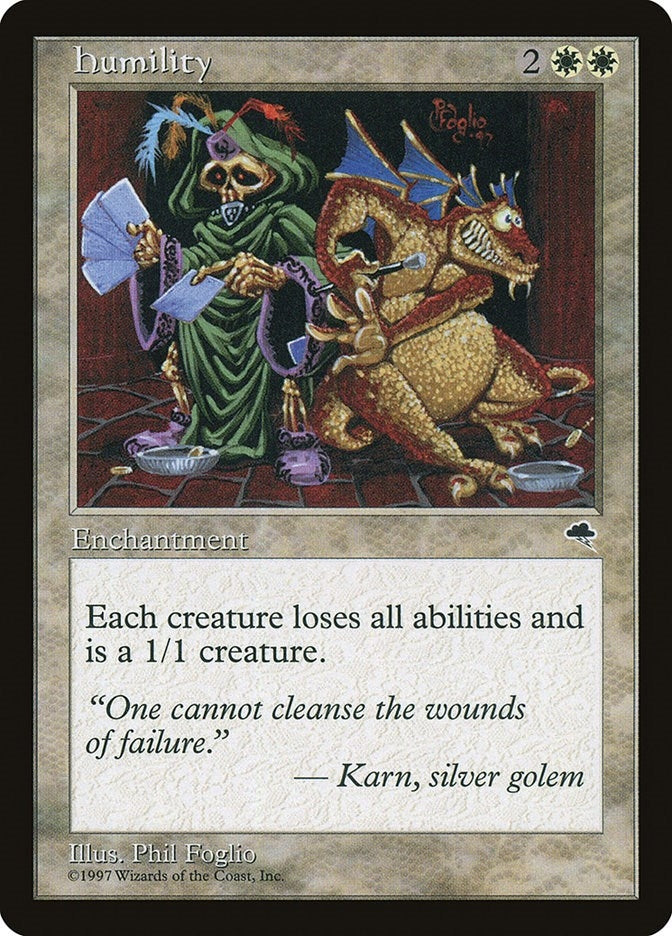 Image for Humility (Tempest) (24) - Magic: The Gathering