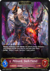 Image for Milnard, Dark Fiend (Evolved) (GFB01: Guide to Glory) (GFB01c-002EN) - Shadowverse: Evolve