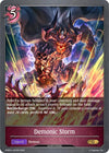 Image for Demonic Storm (GFB01: Guide to Glory) (GFB01c-021EN) - Shadowverse: Evolve