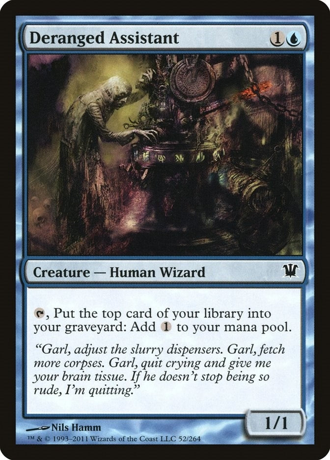 Image for Deranged Assistant (Innistrad) (52) - Magic: The Gathering